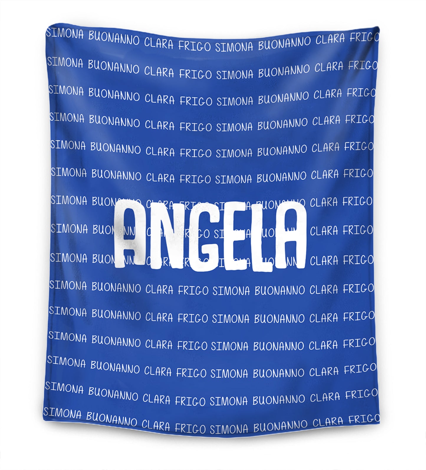 Coperta Premium Personalizzata con Nomi di Famiglia™