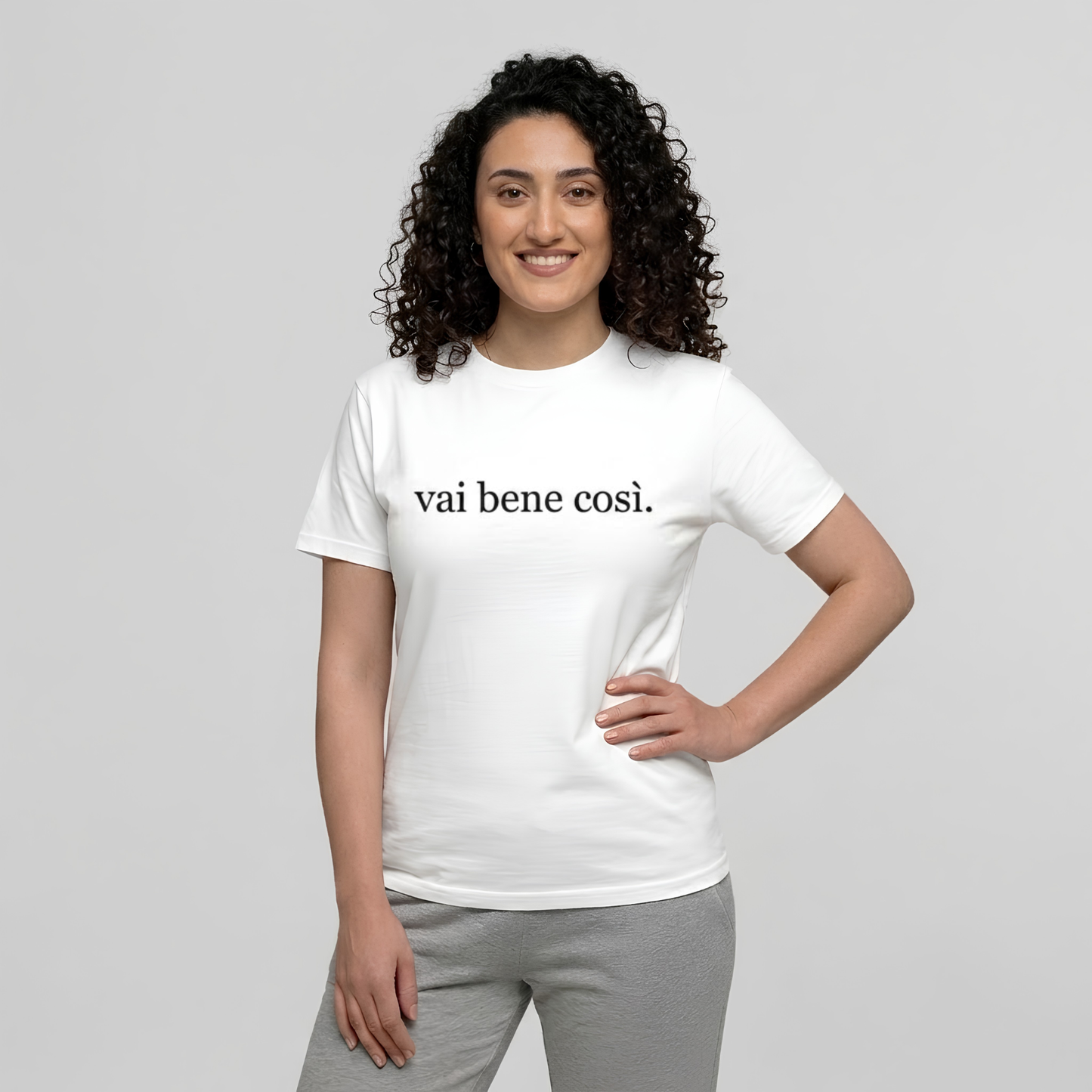 T-shirt Vai bene così