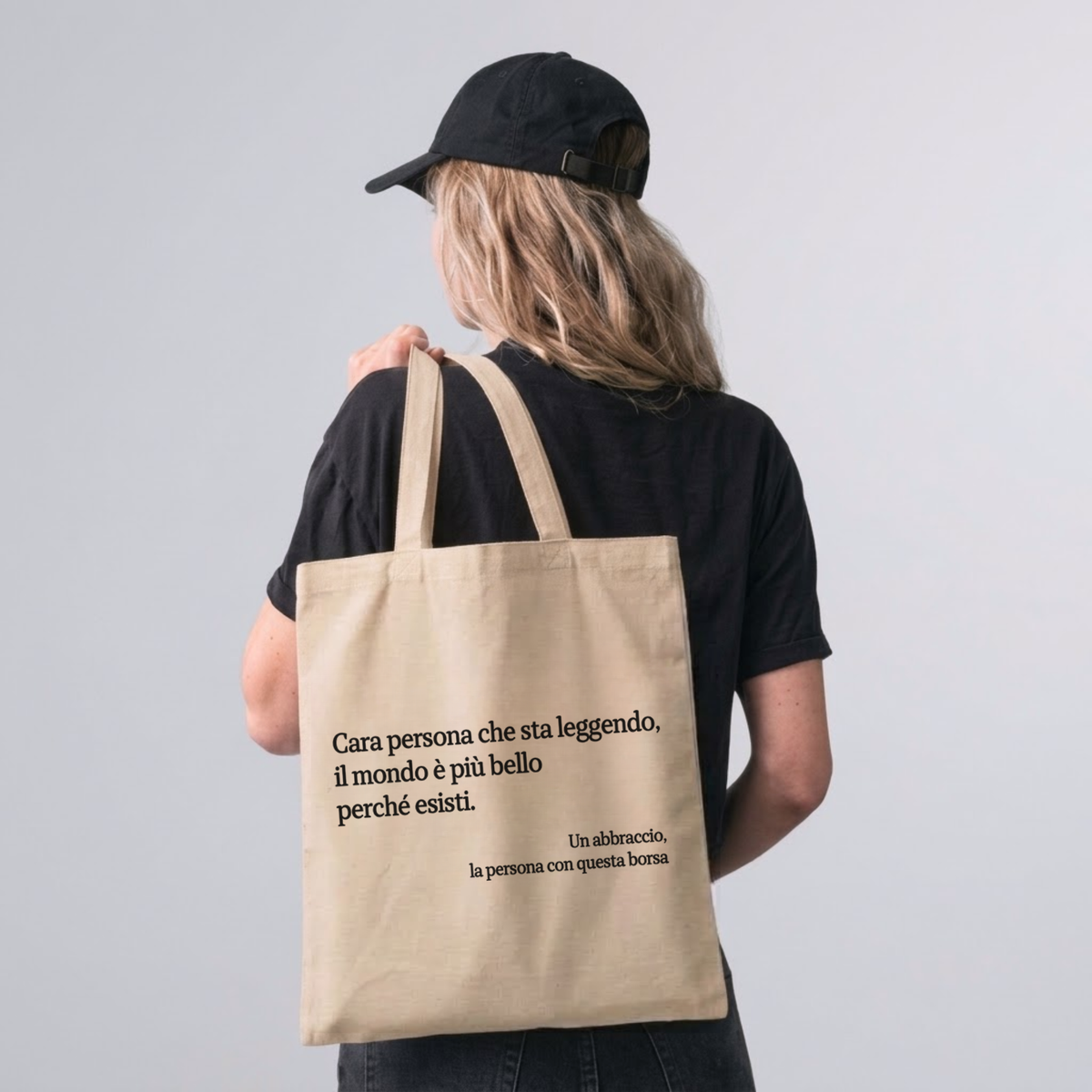 Borsa in tela Vai bene così
