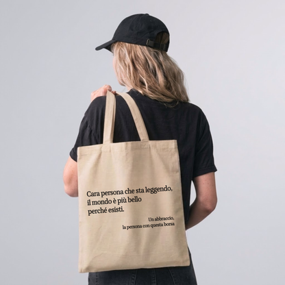 Borsa in tela Vai bene così
