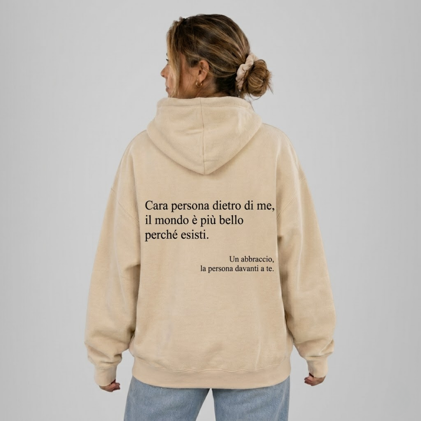 Felpa Vai bene così
