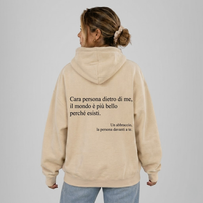 Felpa Vai bene così